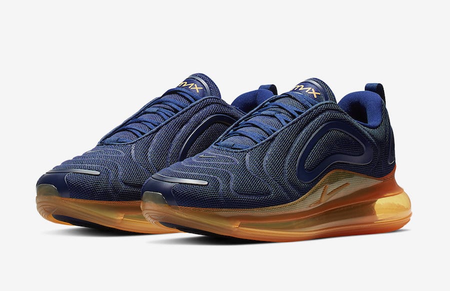 Nike Air Max 720 Midnight Navy Laser Orange AO2924-401 3