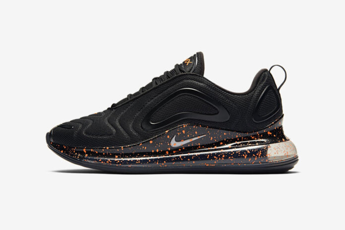 Nike Air Max 720 Speckle Black Orange CJ1683-001 Nike Air Max 720 Speckle Black Orange CJ1683-001