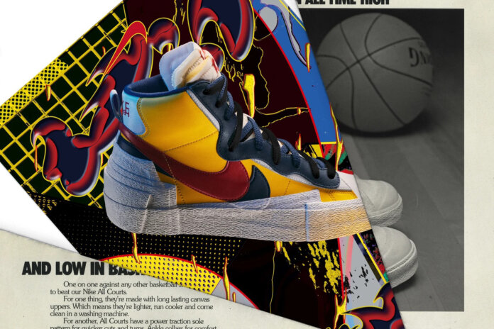 Sacai x Nike Blazer Mid Varsity Maize BV0072-700 Sacai x Nike Blazer Mid Varsity Maize BV0072-700