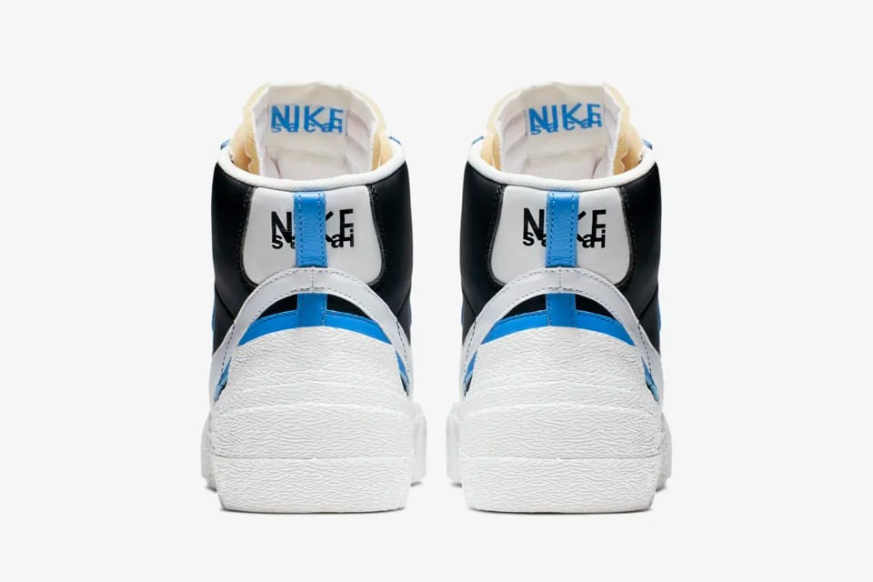 sacai x nike blazer mid university blue BV0072-001 6