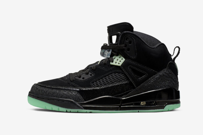 Jordan Spizike Black Green Glow 315371-032