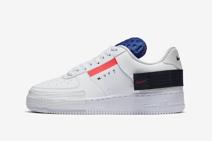 Nike Air Force 1 Low Type N 354 Summit White CI0054-100 Nike Air Force 1 Low Type N 354 Summit White CI0054-100