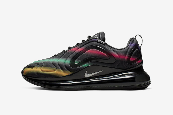 Nike Air Max 720 Black Multicolor AO2924-023 Nike Air Max 720 Black Multicolor AO2924-023