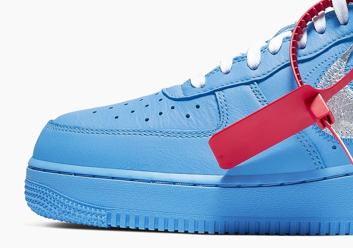 Off-White x Nike Air Force 1 Low Blue MCA 1