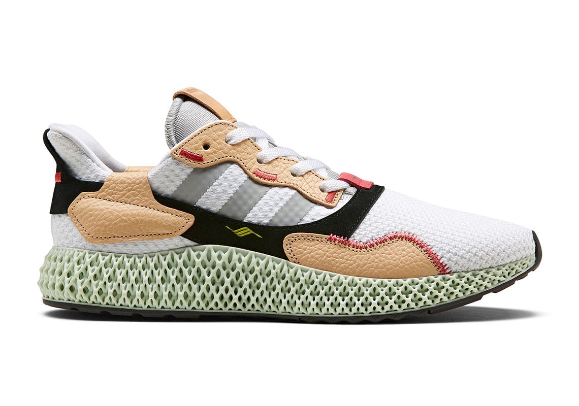 hender scheme x adidas zx4000 4D White F36048 1