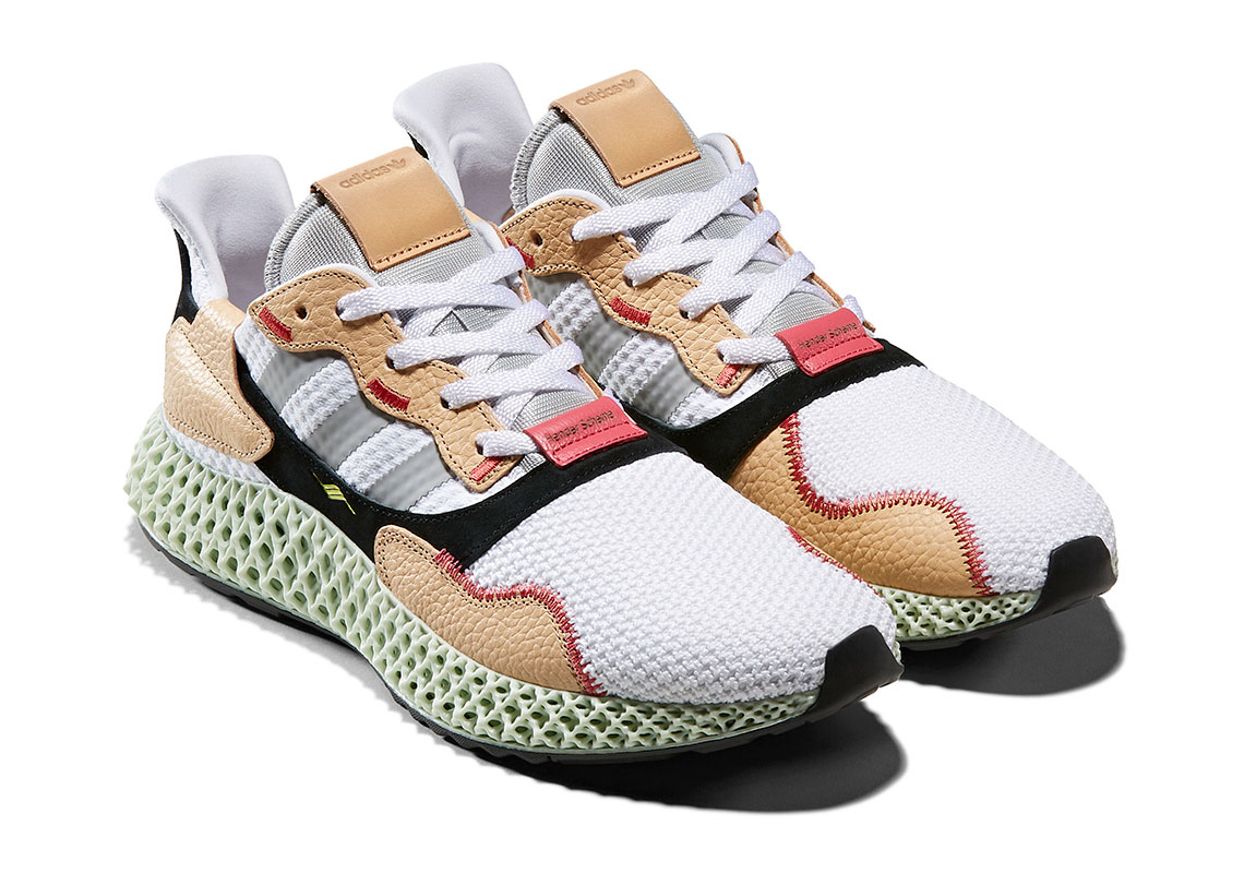 hender scheme x adidas zx4000 4D White F36048 2