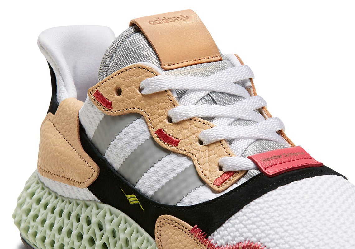 hender scheme x adidas zx4000 4D White F36048 4
