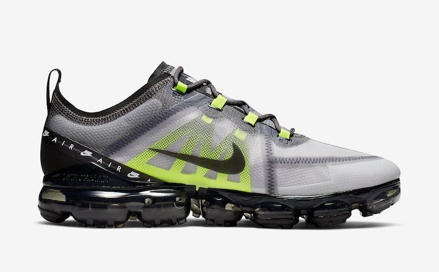 Nike Air Vapormax 2019 LX Atmosphere Grey Black Thunder Grey Volt BV1712-001 2