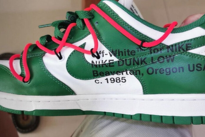 Futura x Off-White x Nike Dunk Low Green Futura x Off-White x Nike Dunk Low Green
