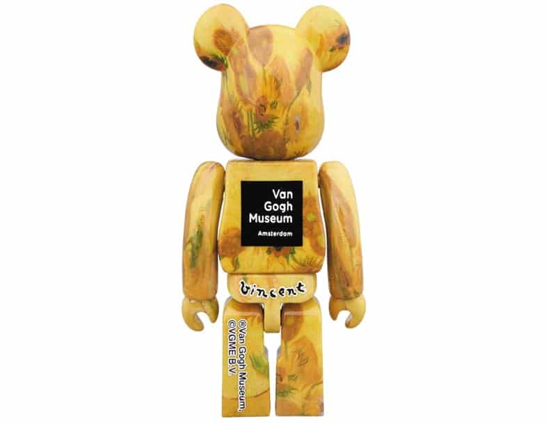 Van Gogh Museum x Medicom Toy BEARBRICK Sunflowers 3