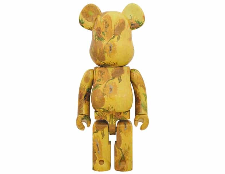 Van Gogh Museum x Medicom Toy BEARBRICK Sunflowers 7