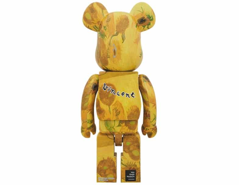 Van Gogh Museum x Medicom Toy BEARBRICK Sunflowers 8