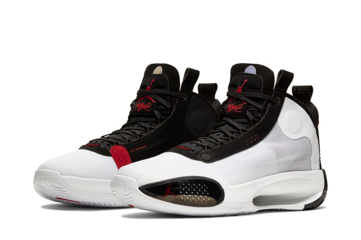 Air Jordan 34 Bred White Orbit Red AR3240-100 3