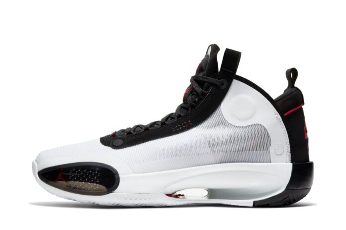 Air Jordan 34 Bred White Orbit Red AR3240-100 Air Jordan 34 Bred White Orbit Red AR3240-100