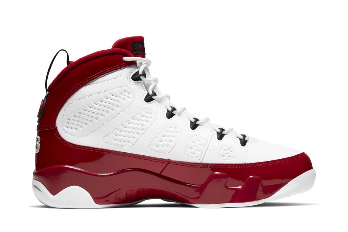 Air Jordan 9 White Gym Red Black 302370-160 2