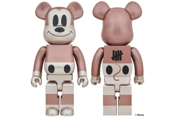 Disney x Undefeated x Medicom Toy BEARBRICK Mickey The True Original