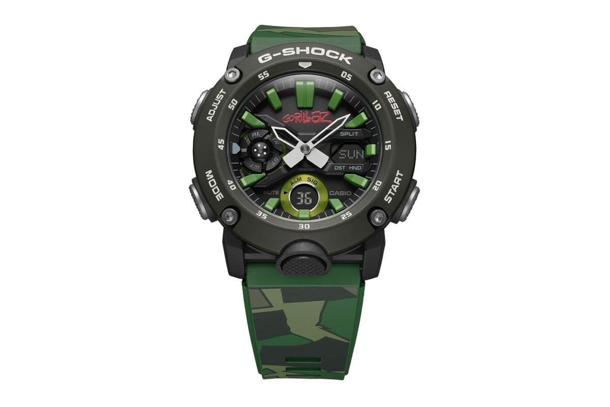 Gorillaz x Casio G-Shock 10