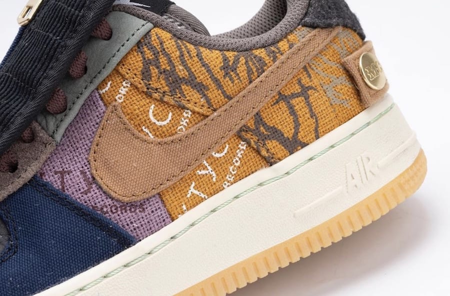 travis scott x nike air force 1 low 9