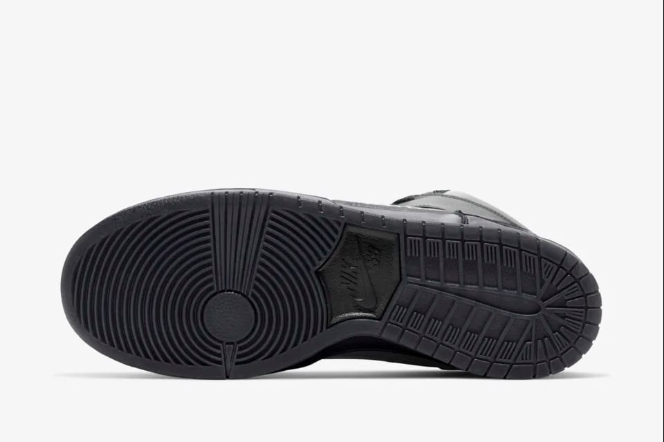 FPAR x Nike SB Dunk High Black Dark Grey Black BV1052-001 1