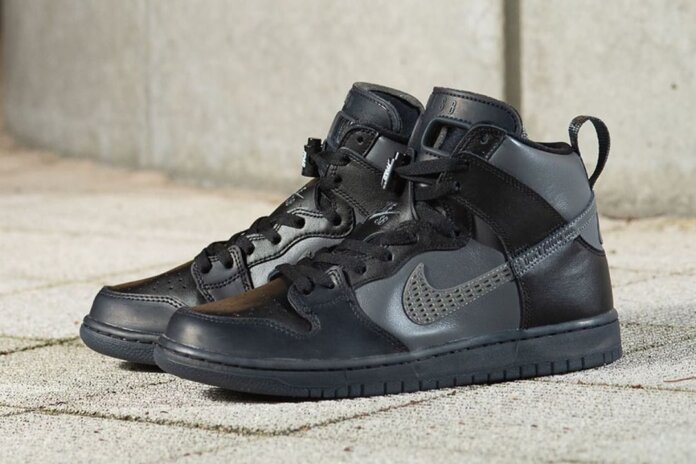 FPAR x Nike SB Dunk High Black Dark Grey Black BV1052-001 FPAR x Nike SB Dunk High Black Dark Grey Black BV1052-001