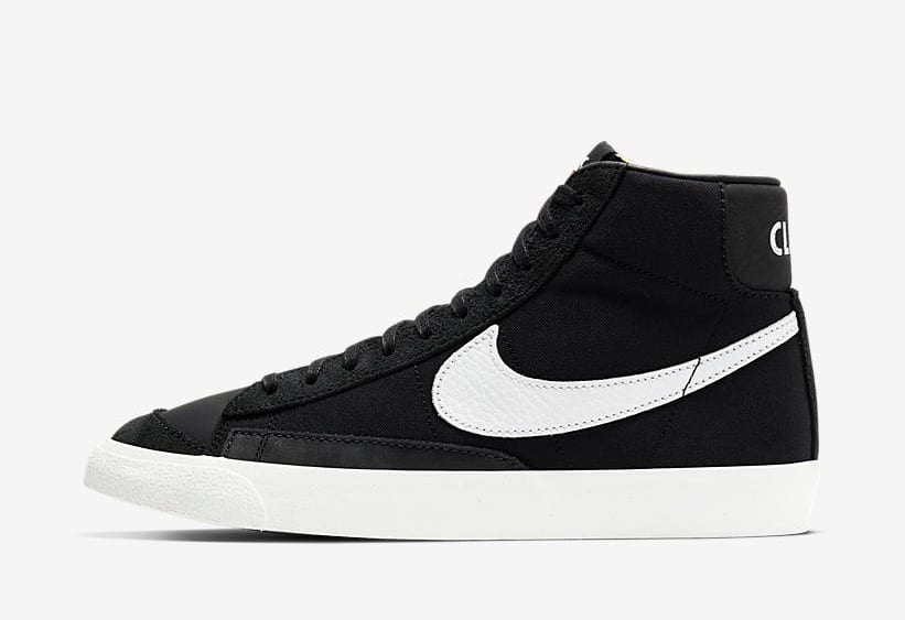 Slam Jam x Nike Blazer Mid Black White CD8233-001 2