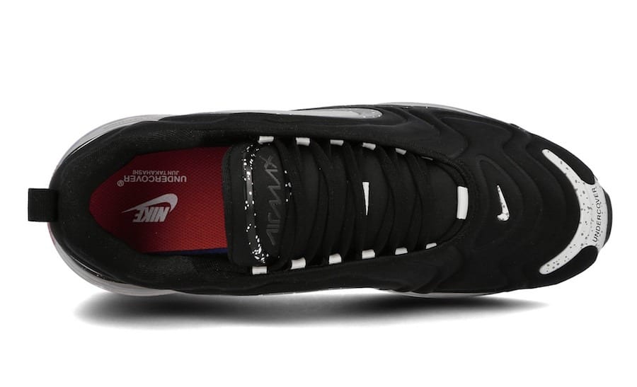 Undercover x Nike Air Max 720 Black University Red CN2408-001 5