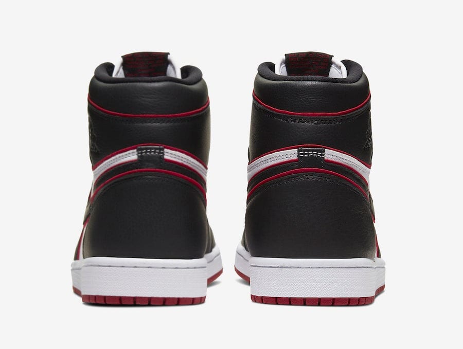 Air Jordan 1 High Bloodline Black Gym Red White 555088-062 5