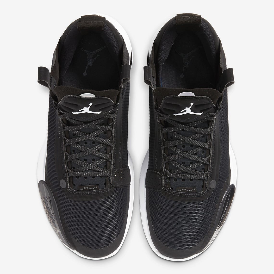 Air Jordan 34 Eclipse Black Metallic Silver Black AR3240-001 5