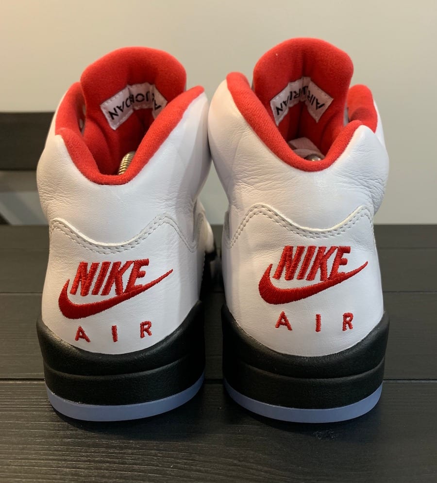 Air Jordan 5 Fire Red 4