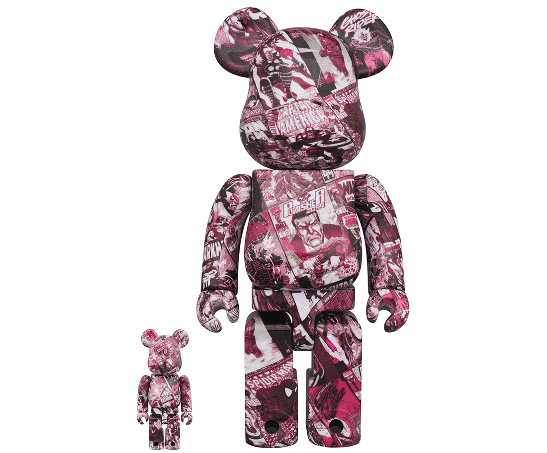 Medicom Toy BEARBRICK 80TH ANNIV 100 400