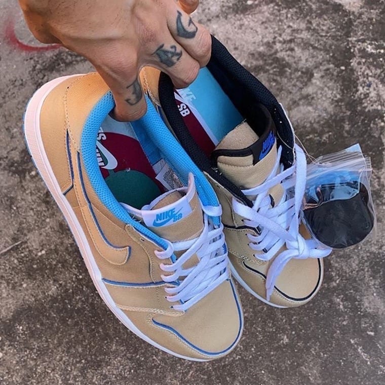 Nike SB x Air Jordan 1 Low Desert Ore 1