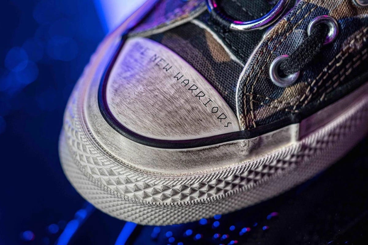 UNDERCOVER x Converse Chuck 70 camo new warriors 4