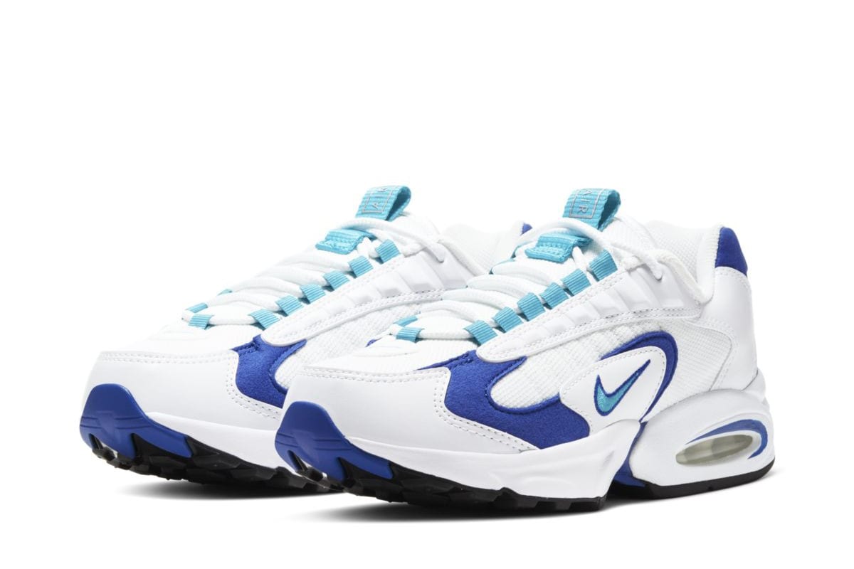 nike air max triax 96 white varsity royal CQ4250-101 3