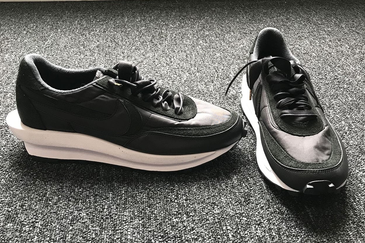 sacai x Nike LDWaffle Black 1