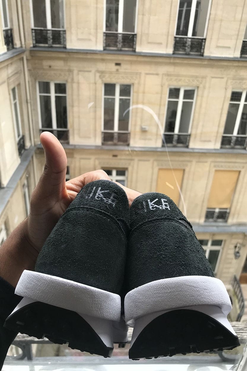 sacai x Nike LDWaffle Black 4