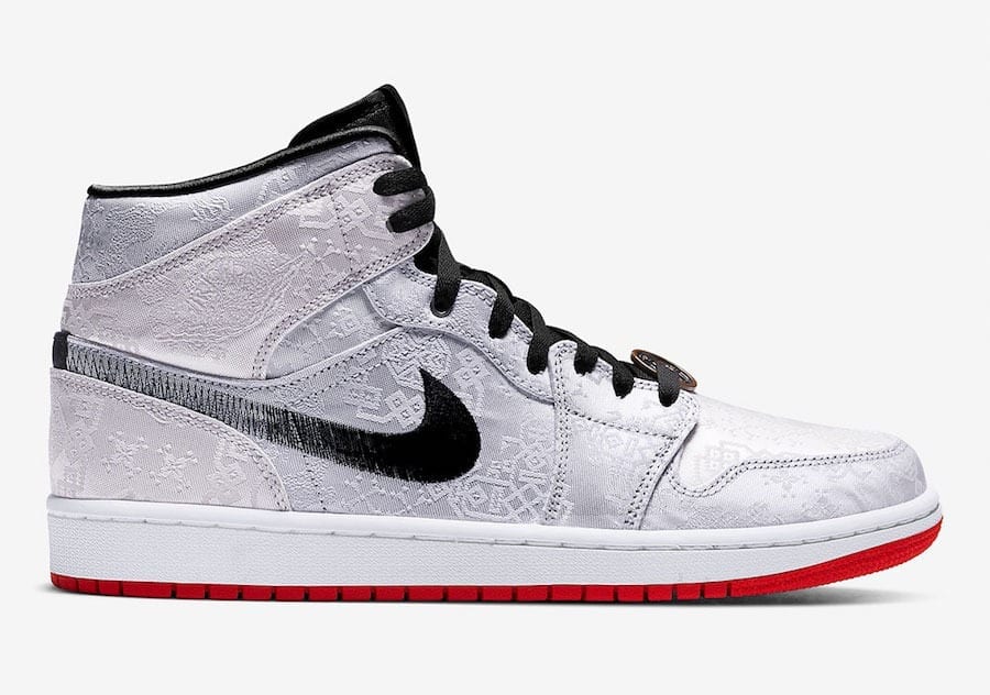Air Jordan 1 Mid Fearless Edison Chen CU2804-100 2