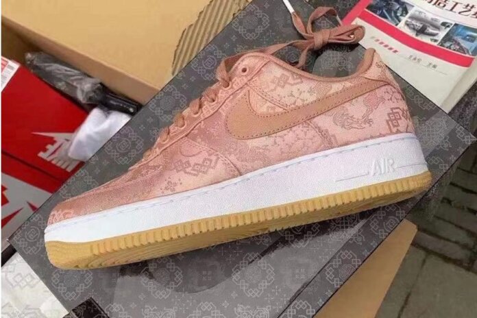 CLOT x Nike Air Force 1 Low Rose Gold White Gum Light Brown CJ5290-600 CLOT x Nike Air Force 1 Low Rose Gold White Gum Light Brown CJ5290-600