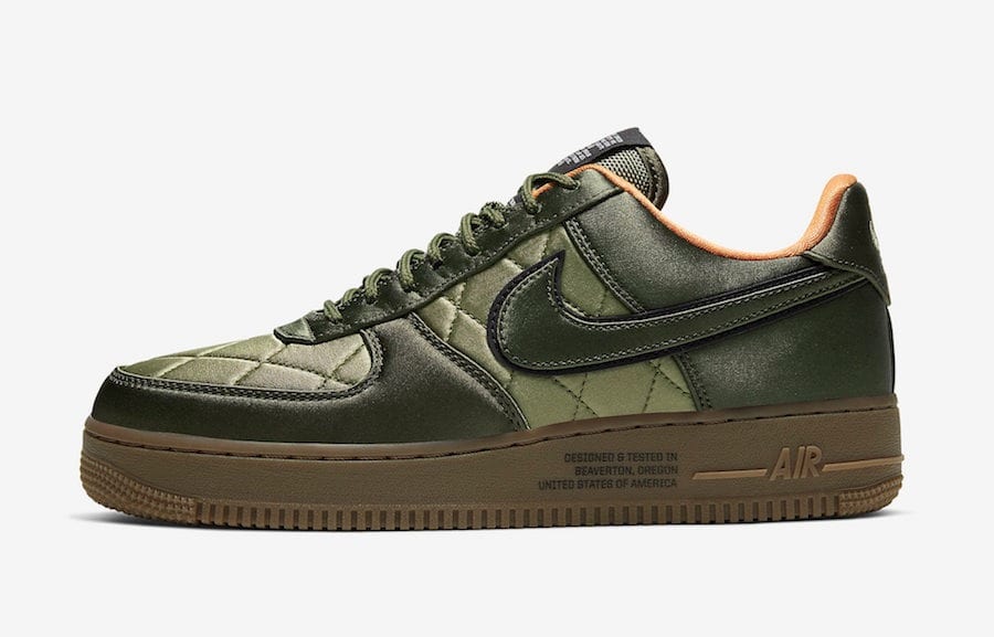 Nike Air Force 1 Low Flight Jacket Olive 2