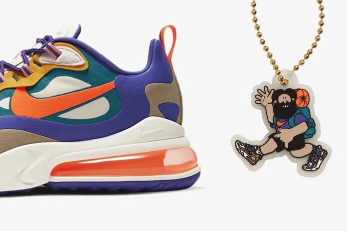 Nike Air Max 270 React ACG Light Mahogany Brown Sail White Khaki Orange Red CU3014-181