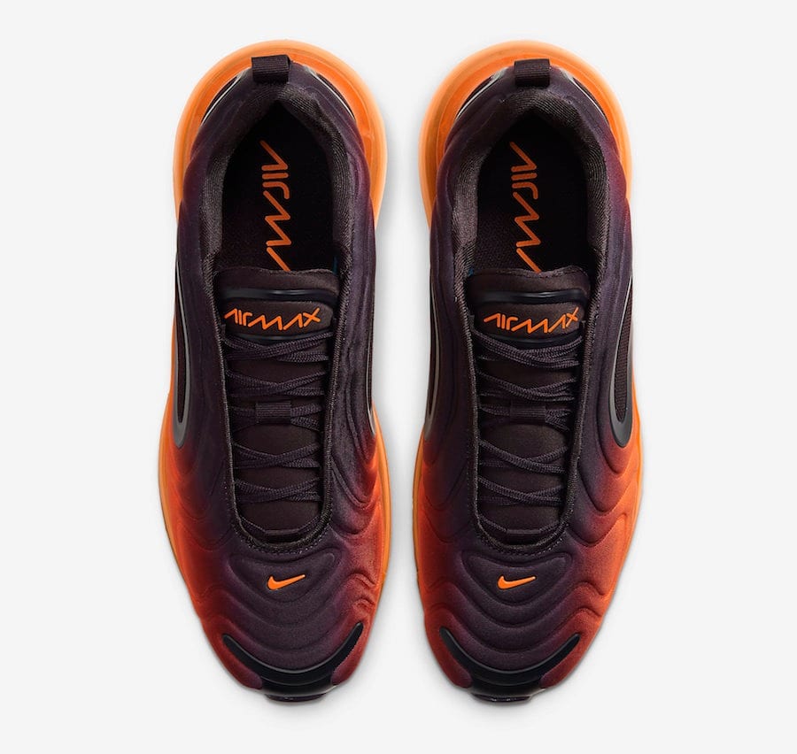 Nike Air Max 720 AO2924-801 Orange Black 4