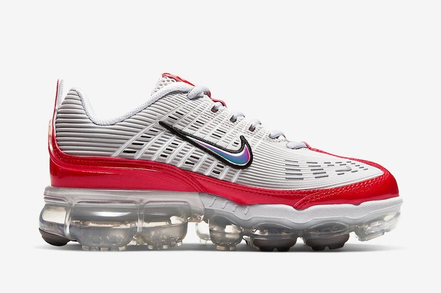 Nike Air VaporMax 360 Vast Grey White University Red CK2719-001 2