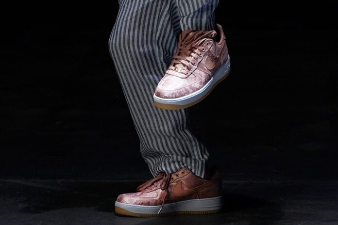 CLOT x Nike Air Force 1 Low Rose Gold CJ5290-600