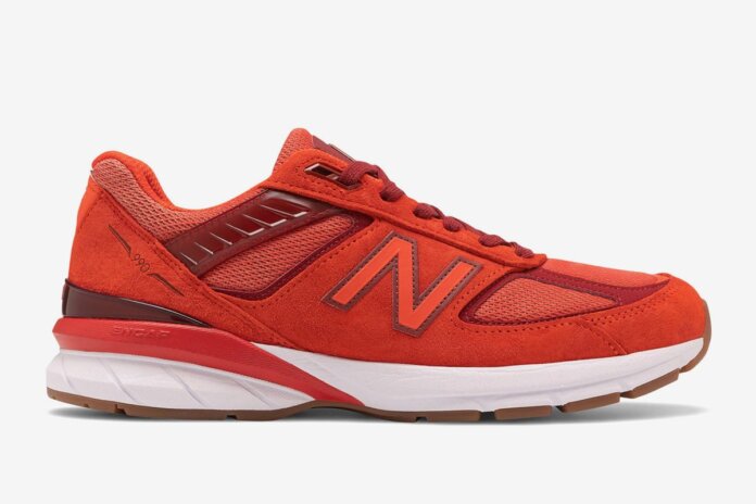 New Balance 990v5 Molten Lava