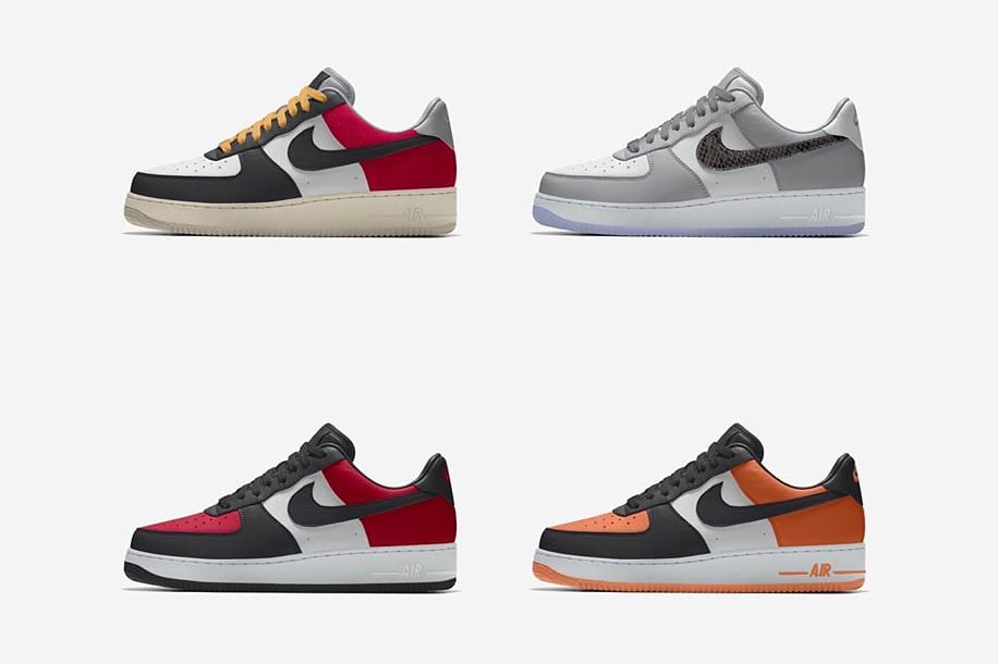 nike by you air force 1 low ss20