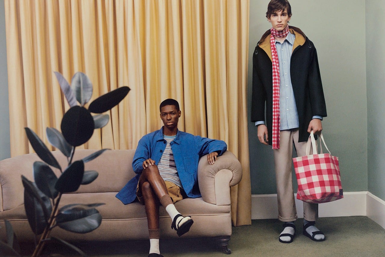 lookbook JW Anderson x UNIQLO british country style ss20 2