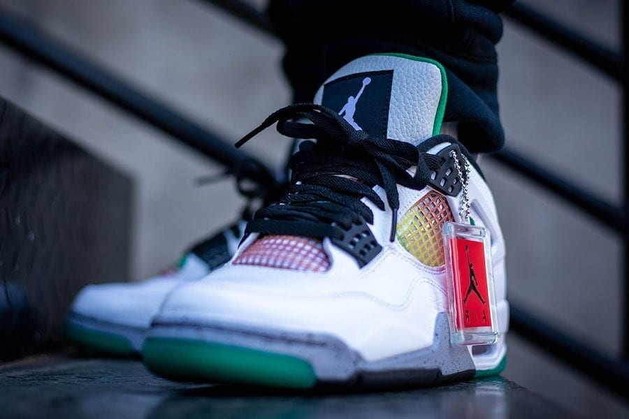 Air Jordan 4 WMNS Rasta AQ9129-100 2