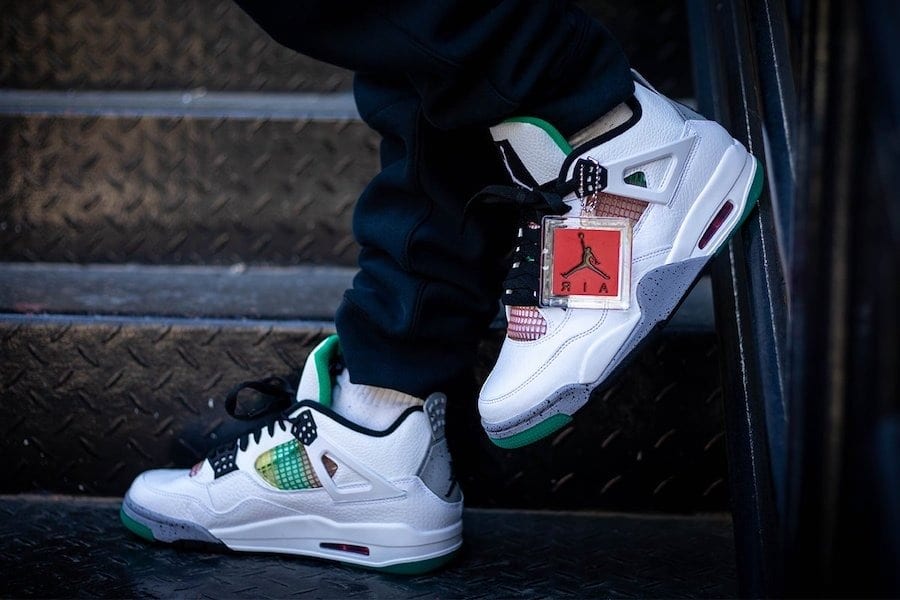 Air Jordan 4 WMNS Rasta AQ9129-100 5