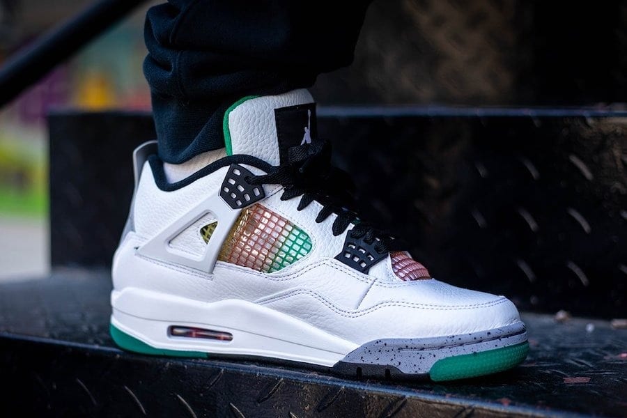 Air Jordan 4 WMNS Rasta AQ9129-100 9