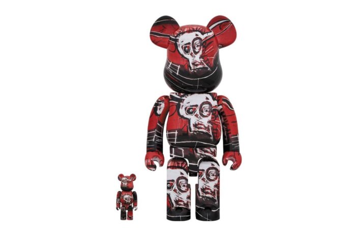 Medicom Toy BEARBRICK Jean-Michel Basquiat 5 Medicom Toy BEARBRICK Jean-Michel Basquiat 5