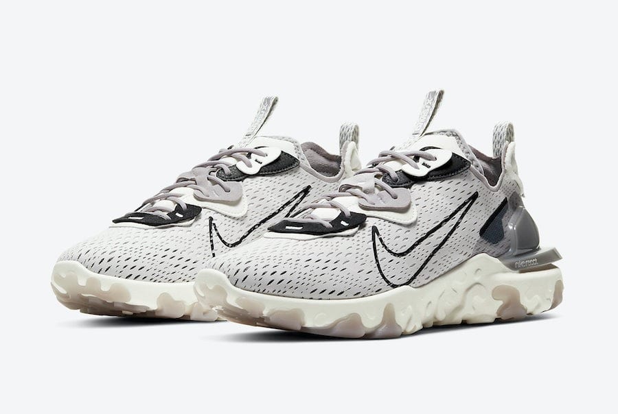Nike React Vision Vast Grey Black Sail White CD4373-005 3